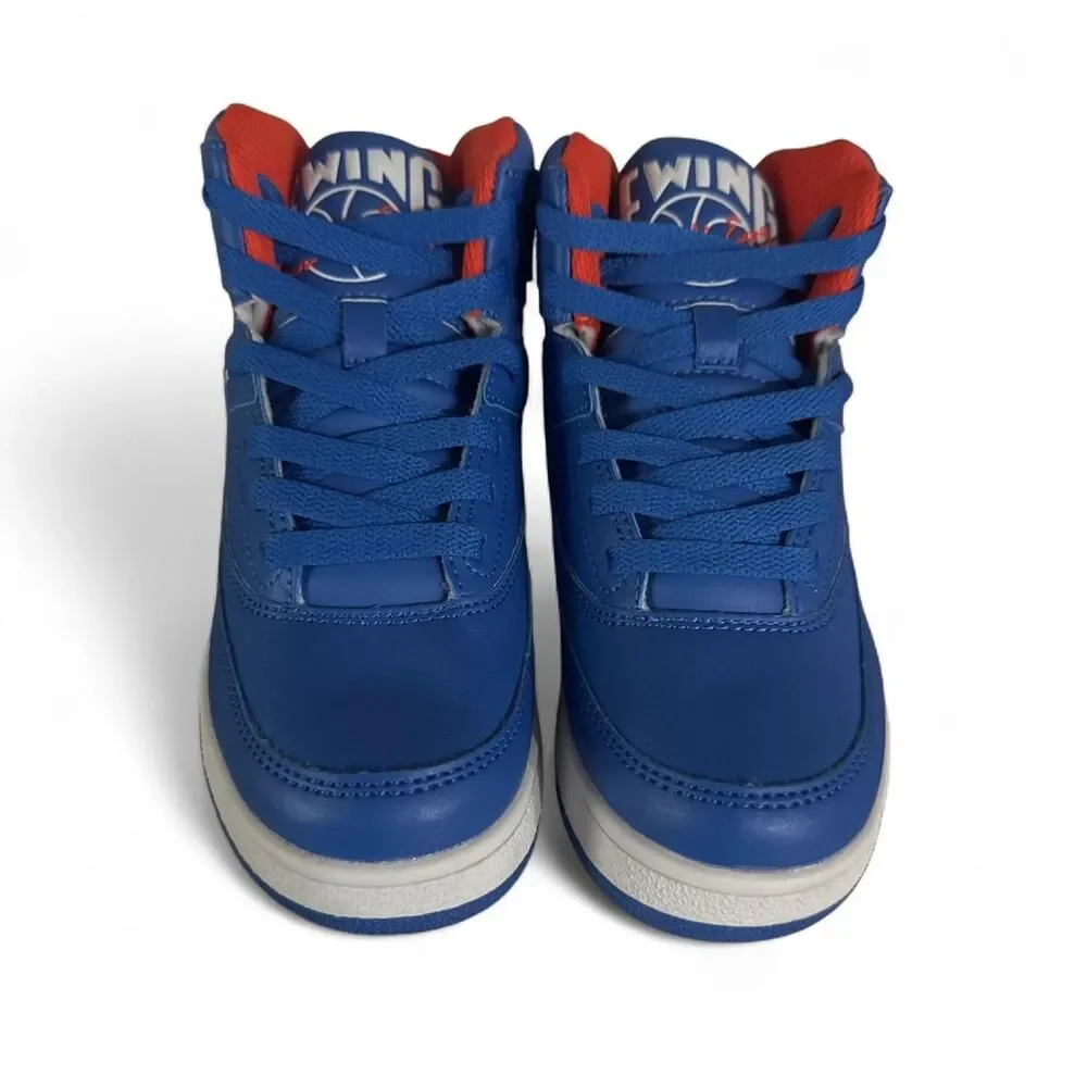 Patrick Ewing Kids Orange and Blue Sneaker Pre-School 13